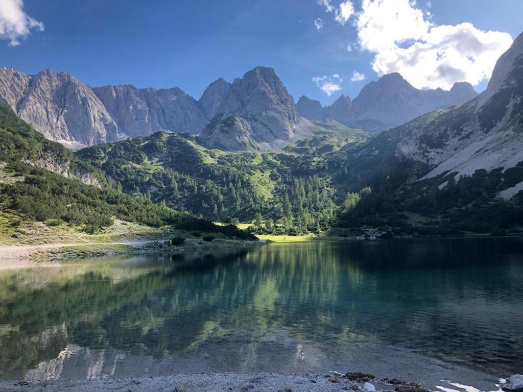 Panoramablick Apartman Lermoos Kültér fotó