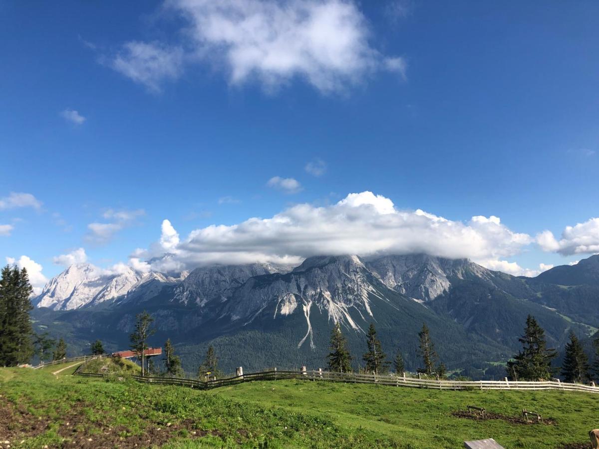 Panoramablick Apartman Lermoos Kültér fotó