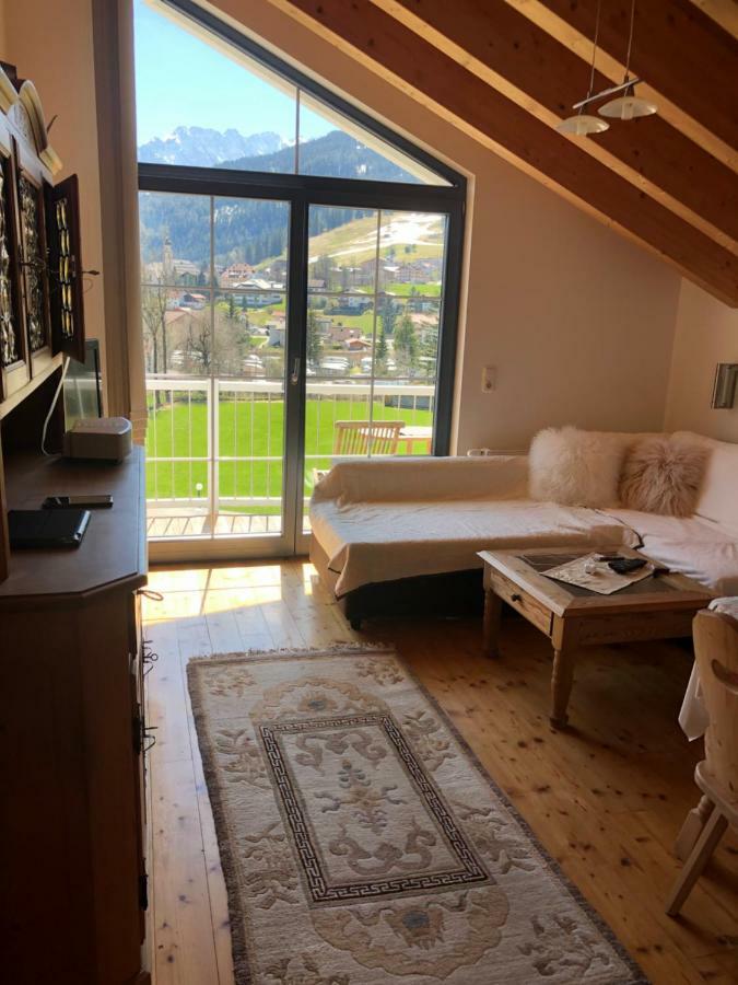 Panoramablick Apartman Lermoos Kültér fotó