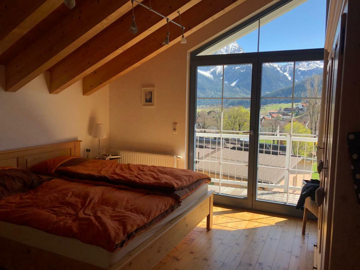 Panoramablick Apartman Lermoos Kültér fotó